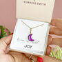 Four In One Glass Moon Necklace, thumbnail 5 of 7