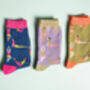Yoga Green Bamboo Socks, thumbnail 1 of 4