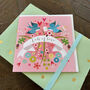 Love Birds Greetings Card, thumbnail 3 of 3