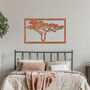 Contemporary Metal Tree Wall Hanging Sculpture For Home Or Office, thumbnail 7 of 11
