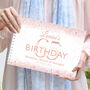 Rose Gold 65th Birthday Book, thumbnail 1 of 8