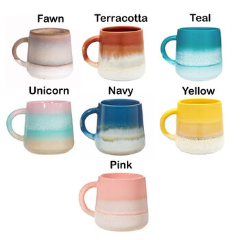 Personalised Stoneware Ombre Mug, 2 of 4