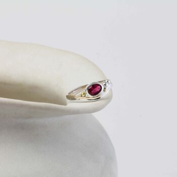 Cubic Zirconia Ruby Ring, 4 of 7