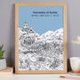 Personalised Guildford Graduation Gift Print, thumbnail 7 of 9