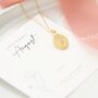 Poppy August Birthflower Sterling Silver Necklace, thumbnail 2 of 12