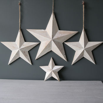 Wooden Hanging Star, 2 of 4