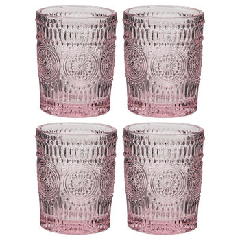 Set Of Four Armas Rose Tumblers, 2 of 5