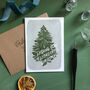 Wonderful Christmas Tree Greeting Card, thumbnail 2 of 2