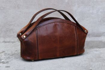 Womens Leather Handbag Small Shoulder Bag, 2 of 12