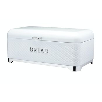 Hex Bread Bin Green, White, Silver, Blue Or Clay, 2 of 10