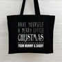 Personalised Christmas Gift Tote Bags, thumbnail 3 of 4