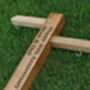 Wooden Bird Feeding Station | Personalise With Your Own Engraving, thumbnail 3 of 12