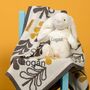 Personalised Cosatto Fika Blanket And Bunny Gift Set, thumbnail 4 of 9