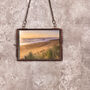 Hanging Metal Photo Frame With Metal Chain, thumbnail 5 of 7