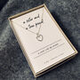 Silver Heart Necklace. Sister Gift, thumbnail 4 of 4