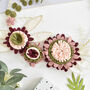 Floral Felt Wreath Kit, thumbnail 2 of 3