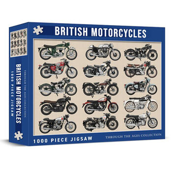 Classic British Motorcycles Jigsaw 1000 Piece, 2 of 4