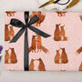 Three Sheets Of Foxes Anniversary Wrapping Paper, thumbnail 2 of 2