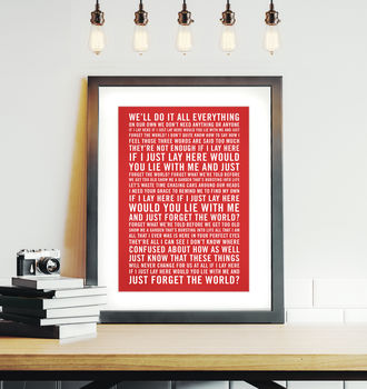 Personalised First Dance Song Print, 3 of 8