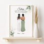 Will You Be My Bridesmaid Personalised Print, thumbnail 1 of 7