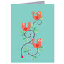 Mini Singing Birds Card, thumbnail 2 of 4