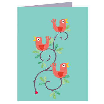 Mini Singing Birds Card, 2 of 4