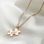 Personalised Jigsaw Necklace, thumbnail 6 of 11