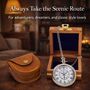 Personalised The Titanic Pocket Watch With Case – Meaningful Birthday And Anniversary Keepsake, thumbnail 9 of 12