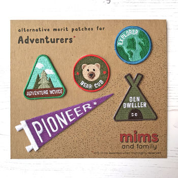 Embroidered Merit Patch Set For Adventurers, 4 of 5