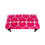 Fuchsia Heart Love Embroidered Upholstered Bench, thumbnail 4 of 6
