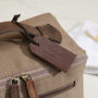 Personalised Canvas Lay Flat Wash Bag, thumbnail 3 of 4