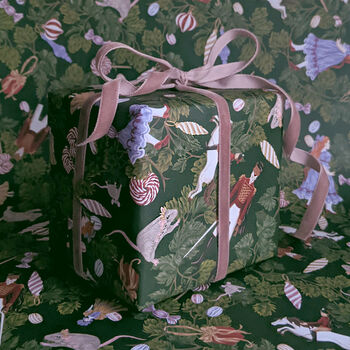 Nutcracker Christmas Card Pack And Gift Wrap Set, 10 of 12