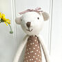 Personalised Linen Soft Toy, thumbnail 4 of 4