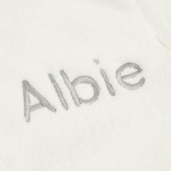 Personalised ‘Little And Loved’ Fleece Dressing Gown, 2 of 4