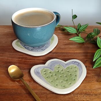 Tulip Flower Shaped Ceramic Coasters, 9 of 12