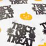 25 X Trick Or Treat Confetti, Pumpkin, Halloween Party Table Decor, thumbnail 1 of 5