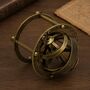 Custom Antique Style Three Inch Celestial Armillary, thumbnail 2 of 5