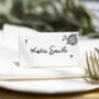 Personalised Disco Ball Wedding Place Card, thumbnail 1 of 2