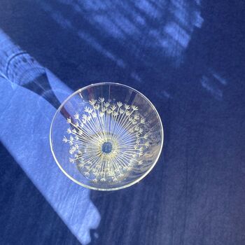 Personalised Martini Glass Dandelion Design, 9 of 11