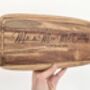 Engraved Couples Chopping Board Surname Gift, thumbnail 2 of 3