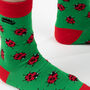 Bamboo Socks | Ladybird Socks | Sustainable | Ladybug, thumbnail 3 of 3