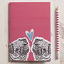 Pug Love Notebook, thumbnail 1 of 3