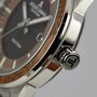 Jacques Lemans Wooden Stainless Steel Bracelet Watch, thumbnail 5 of 12