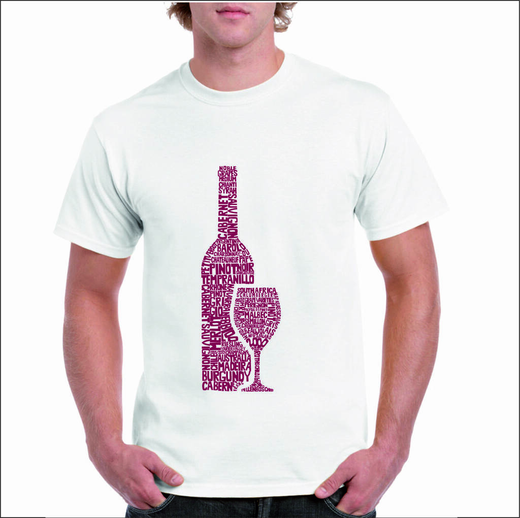Wine Lovers T Shirt By Rael & Pappie | notonthehighstreet.com
