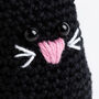 Black Cat Easy Halloween Crochet Kit, thumbnail 5 of 10