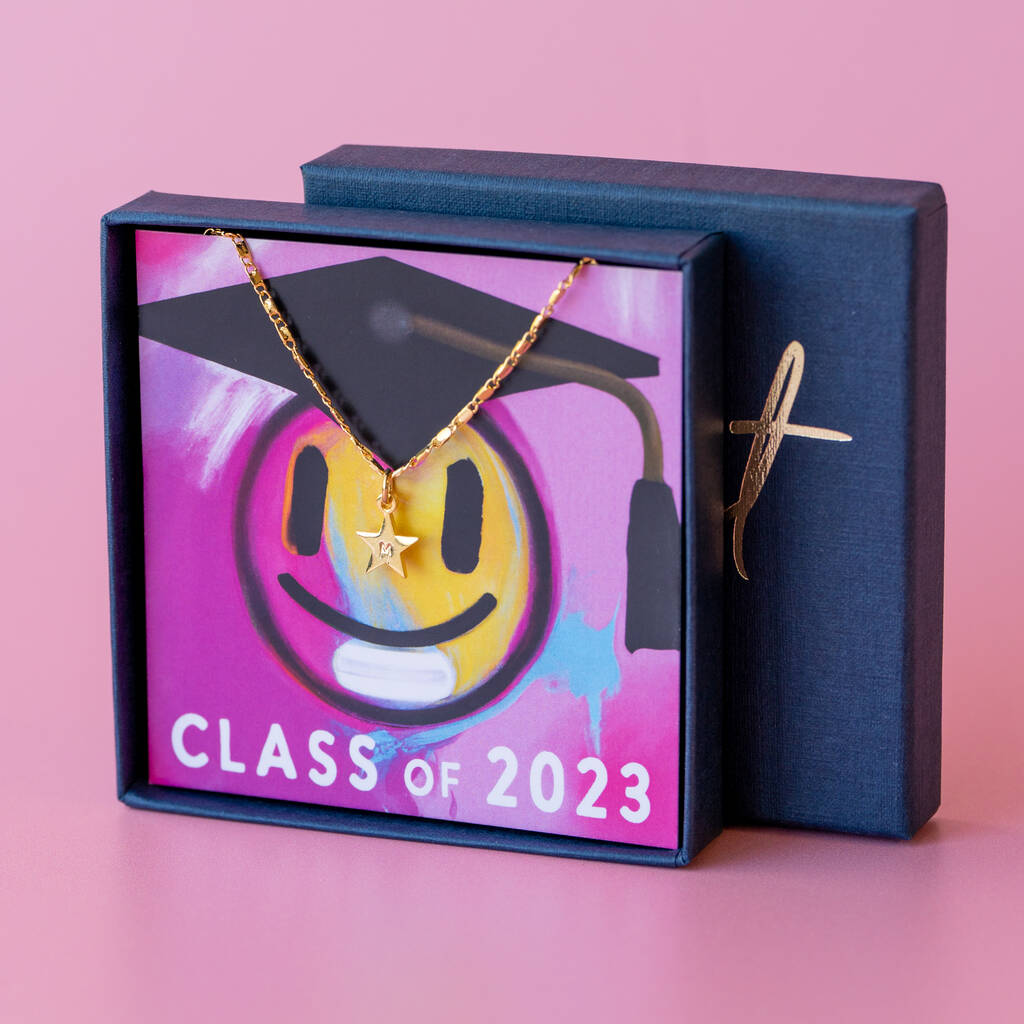 Graduation Class Of 2023 Personalised Star Necklace, 1 of 5
