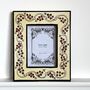 Indian Wood Picture Frame, Hand Painted Photo Frame, thumbnail 7 of 7