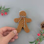 Brown Christmas Gingerbread Candle Ans Christmas Decor, thumbnail 5 of 11