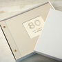 Personalised Hand Foiled 80th Birthday Photo Album, thumbnail 3 of 12