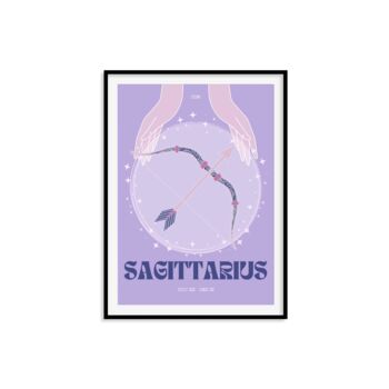 Sagittarius Zodiac Print, 7 of 12